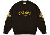 Palace x Saints Crewneck Schwarz