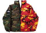 Supreme The North Face Split Nuptse Jacket Camo