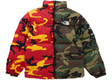 Supreme The North Face Split Nuptse Jacket Camo